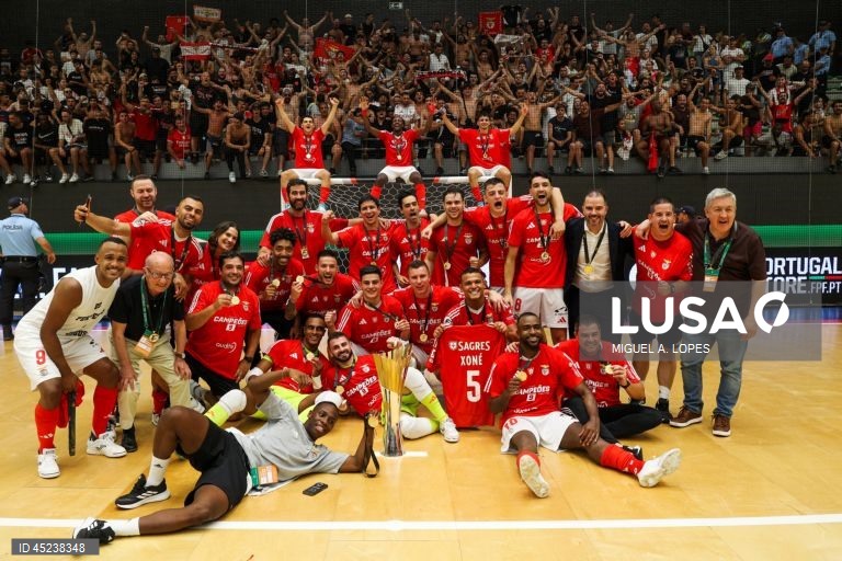 Benfica e Sporting discutem Superta?a masculina de futsal em Gondomar