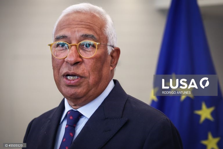 Costa expressa sentidas condolências a Portugal e cidade de Lisboa