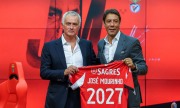 José Mourinho quer viver para o Benfica e diz estar num dos maiores do mundo